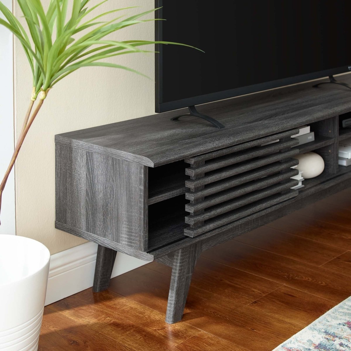 Mid Century Entertainment Center TV Stand 70 Inch - TV Stands available at Alpine Outlets in Denver