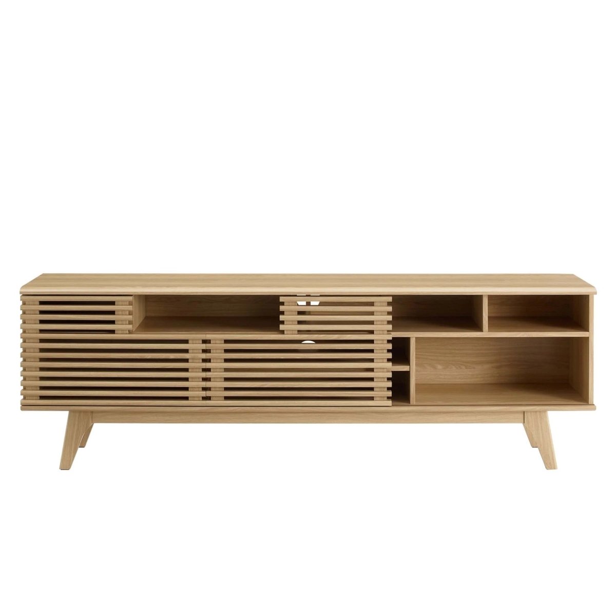 Mid Century Media Console TV Stand 71 Inch - TV Stands available at Alpine Outlets in Denver