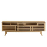 Mid Century Media Console TV Stand 71 Inch - TV Stands available at Alpine Outlets in Denver