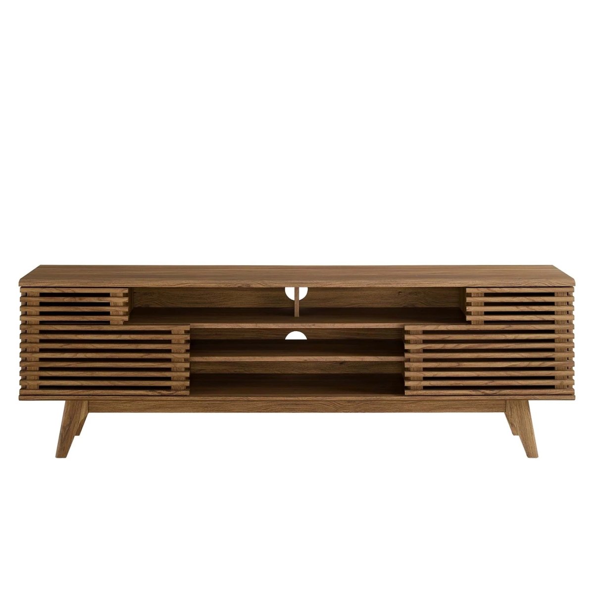 Mid Century Media Console TV Stand 71 Inch - TV Stands available at Alpine Outlets in Denver