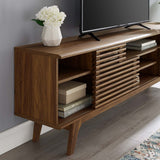 Mid Century Media Console TV Stand 71 Inch - TV Stands available at Alpine Outlets in Denver