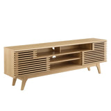 Mid Century Media Console TV Stand 71 Inch - TV Stands available at Alpine Outlets in Denver