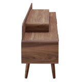 Mid Century Modern TV Stand with Sliding Doors and Storage 74 Inch - TV Stands available at Alpine Outlets in Denver