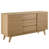Mid Century Sideboard Buffet TV Stand 63 Inch - TV Stands available at Alpine Outlets in Denver