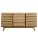 Mid Century Sideboard Buffet TV Stand 63 Inch - TV Stands available at Alpine Outlets in Denver