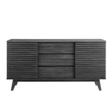 Mid Century Sideboard Buffet TV Stand 63 Inch - TV Stands available at Alpine Outlets in Denver