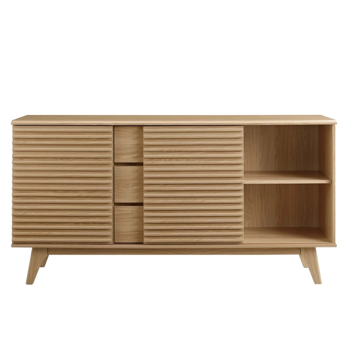Mid Century Sideboard Buffet TV Stand 63 Inch - TV Stands available at Alpine Outlets in Denver