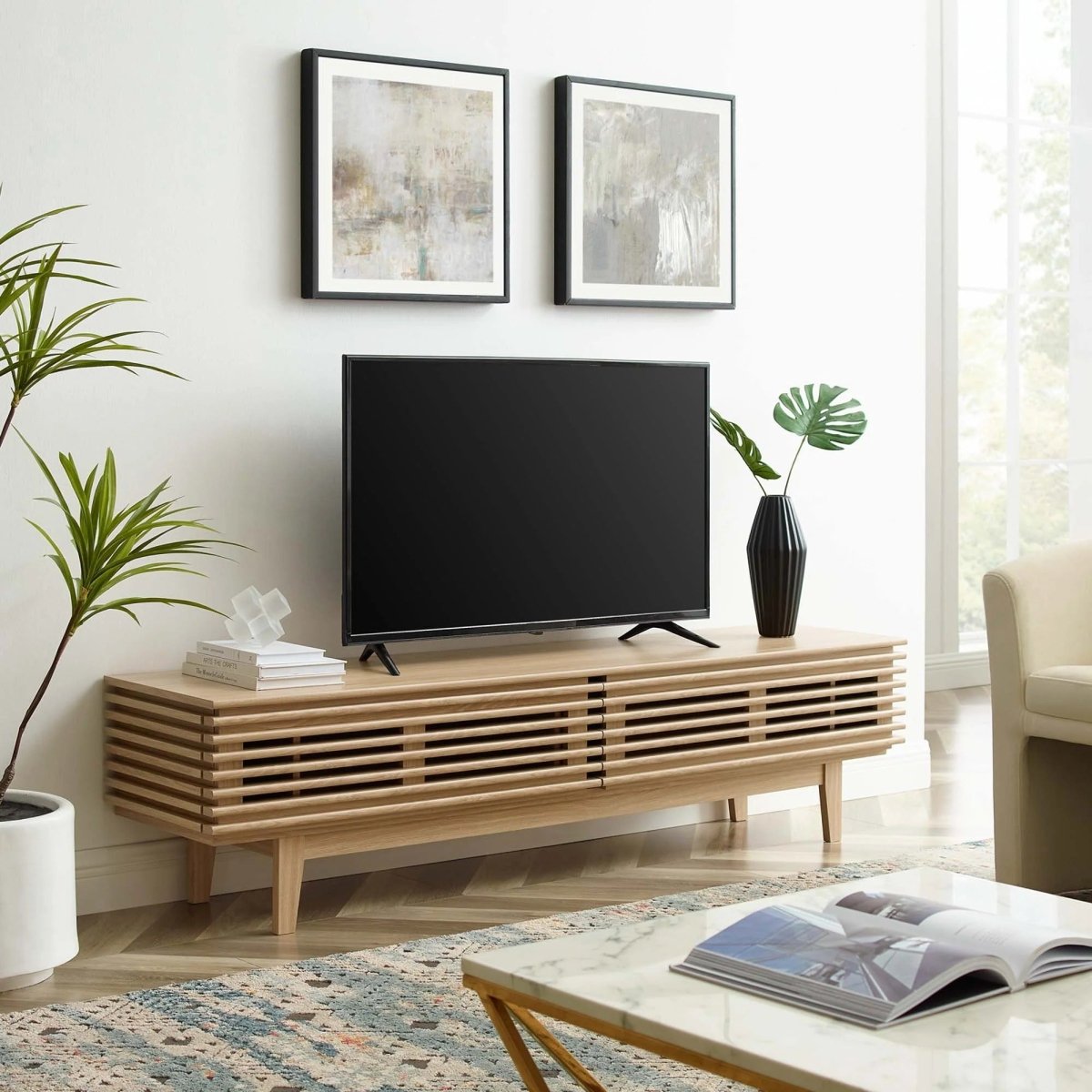 Mid Century TV Stand 71 Inch - TV Stands available at Alpine Outlets in Denver