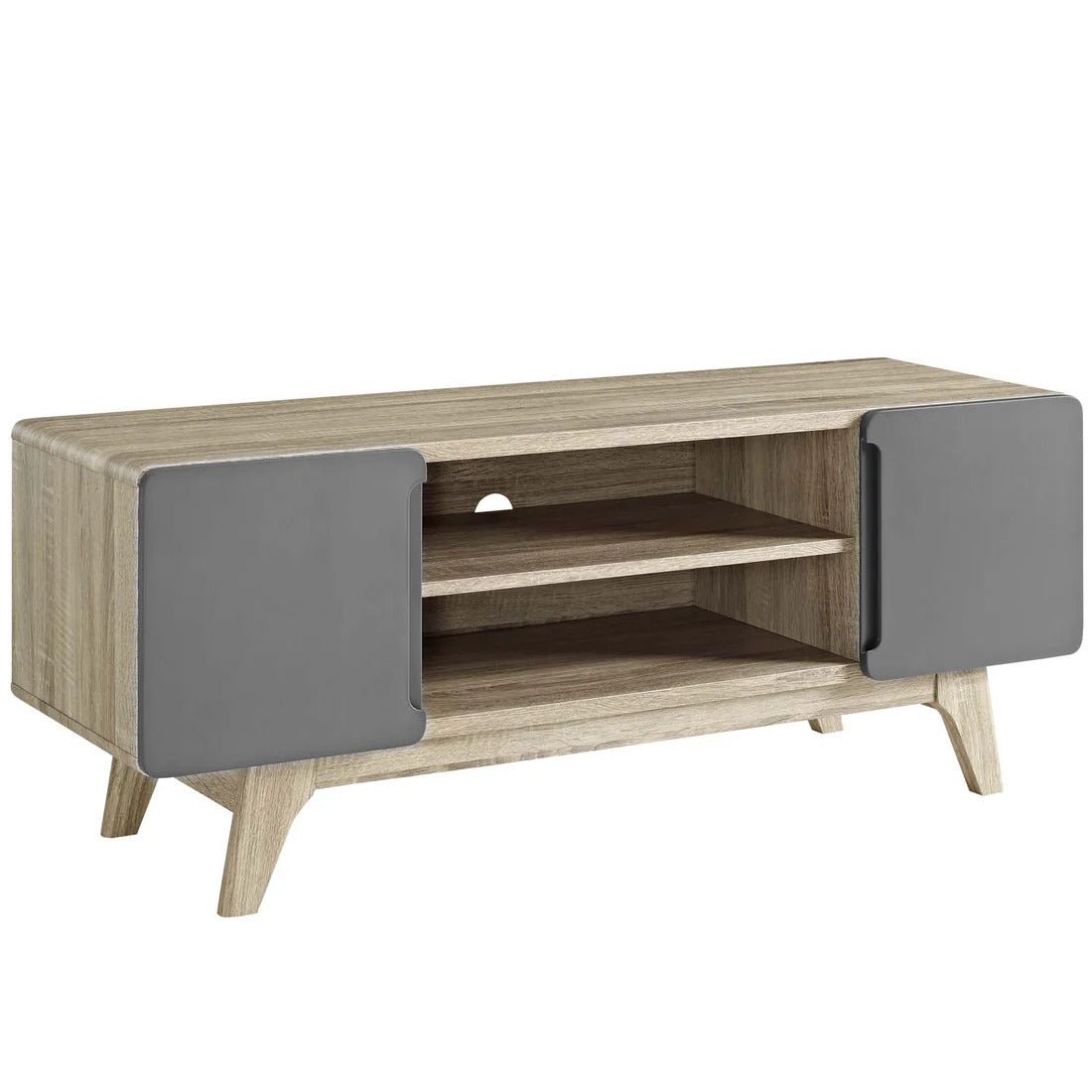 Mid Century TV Stand with Storage 47 Inch - TV Stands available at Alpine Outlets in Denver