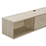 Mid Century Wall Mount Media Console TV Stand 70 Inch - TV Stands available at Alpine Outlets in Denver