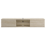 Mid Century Wall Mount Media Console TV Stand 70 Inch - TV Stands available at Alpine Outlets in Denver