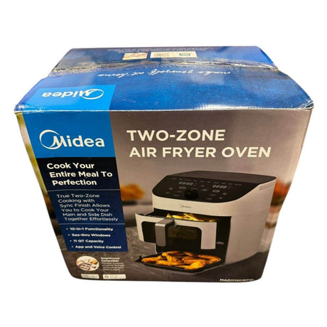 Midea 11-Quart Dual Basket Air Fryer Oven (ID N012397) - Alpine Outlets