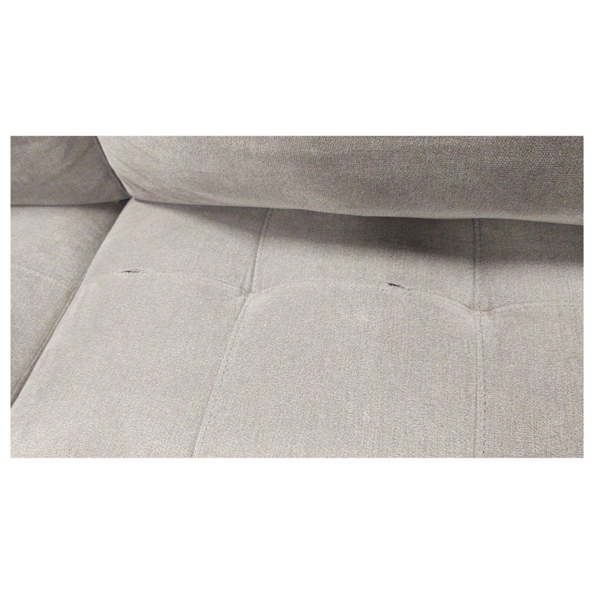 Miles Fabric Sectional with Ottoman - Alpine Outlets