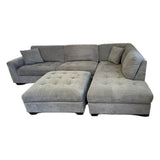 Miles Fabric Sectional with Ottoman (ID U837465) - Living Room Furniture available at Alpine Outlets in Denver