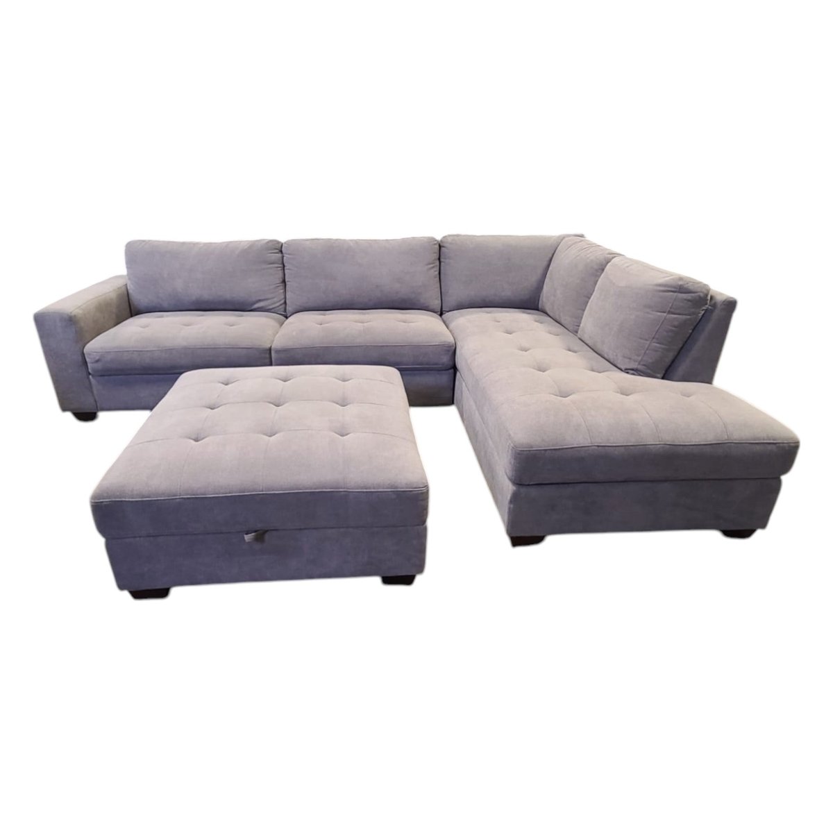 Miles Three - Piece Fabric Sectional (ID U012346) - Furniture available at Alpine Outlets in Denver