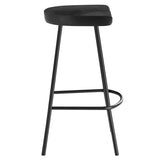 Minimalist Mango Wood Backless Counter Stool Set of 2 - Stools available at Alpine Outlets in Denver