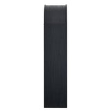 Modern Arched 5 - Tier Bookcase in Black - Bookcases available at Alpine Outlets in Denver