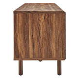 Modern TV and Vinyl Record Stand with Mesh Sliding Doors 67 Inch - TV Stands available at Alpine Outlets in Denver