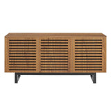 Modern TV Stand with Sliding Doors and Adjustable Shelves 55 Inch - TV Stands available at Alpine Outlets in Denver