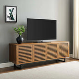 Modern TV Stand with Sliding Doors and Adjustable Shelves 73 Inch - TV Stands available at Alpine Outlets in Denver