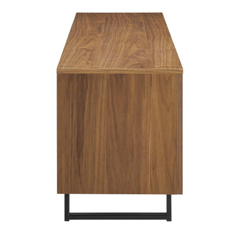 Modern TV Stand with Sliding Doors and Adjustable Shelves 73 Inch - TV Stands available at Alpine Outlets in Denver