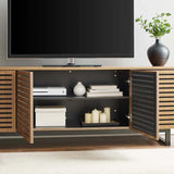 Modern TV Stand with Sliding Doors and Adjustable Shelves 73 Inch - TV Stands available at Alpine Outlets in Denver