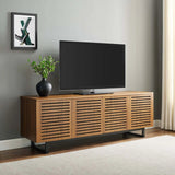 Modern TV Stand with Sliding Doors and Adjustable Shelves 73 Inch - TV Stands available at Alpine Outlets in Denver