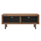 Modern Urban TV Stand with Mesh Sliding Doors 47 Inch - TV Stands available at Alpine Outlets in Denver
