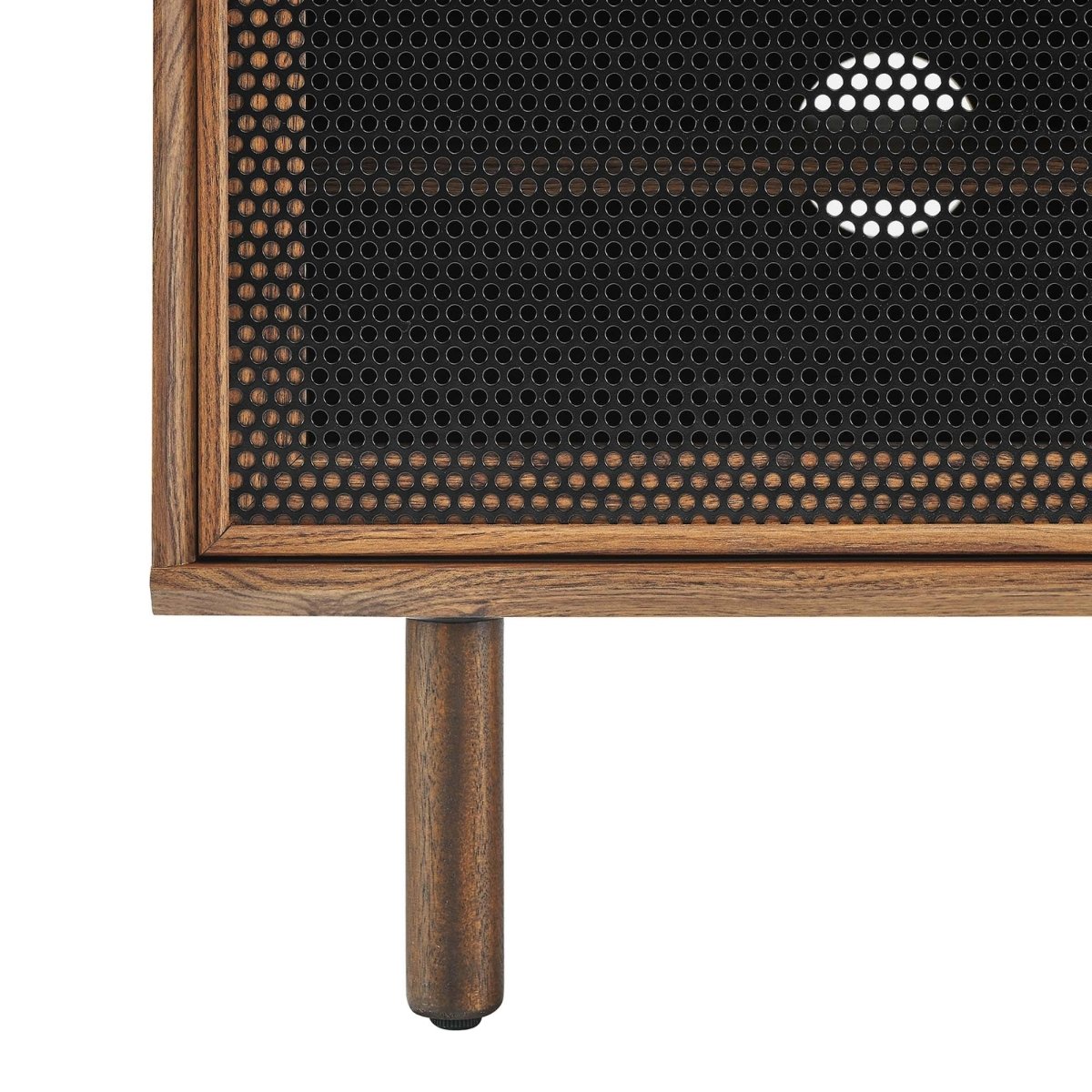 Modern Urban TV Stand with Mesh Sliding Doors 47 Inch - TV Stands available at Alpine Outlets in Denver