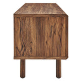 Modern Urban TV Stand with Mesh Sliding Doors 47 Inch - TV Stands available at Alpine Outlets in Denver