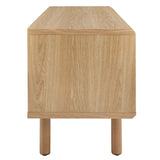 Modern Urban TV Stand with Mesh Sliding Doors 47 Inch - TV Stands available at Alpine Outlets in Denver