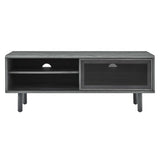 Modern Urban TV Stand with Mesh Sliding Doors 47 Inch - TV Stands available at Alpine Outlets in Denver
