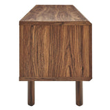 Modern Urban TV Stand with Mesh Sliding Doors 60 Inch - TV Stands available at Alpine Outlets in Denver