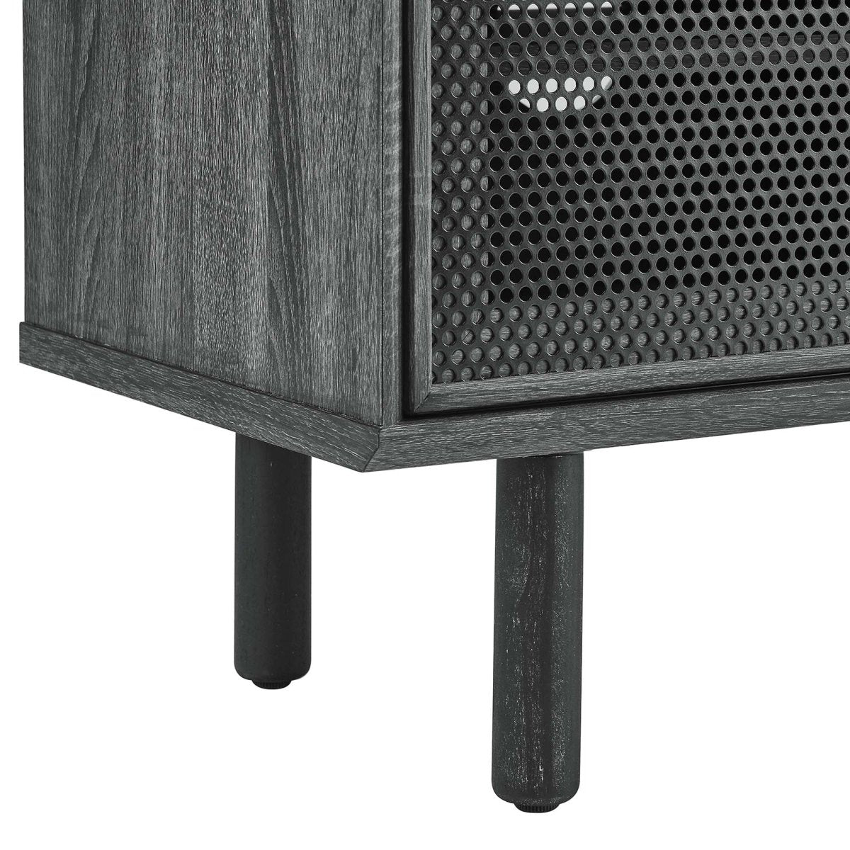 Modern Urban TV Stand with Mesh Sliding Doors 60 Inch - TV Stands available at Alpine Outlets in Denver