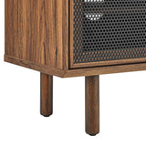 Modern Urban TV Stand with Mesh Sliding Doors 60 Inch - TV Stands available at Alpine Outlets in Denver