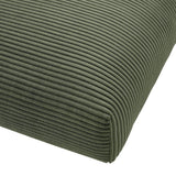 Modular Corduroy Upholstered Ottoman – Large Square 45 Inch - Ottomans available at Alpine Outlets in Denver