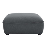 Modular Fabric Sectional Ottoman with Piping – 36 Inch - Ottomans available at Alpine Outlets in Denver
