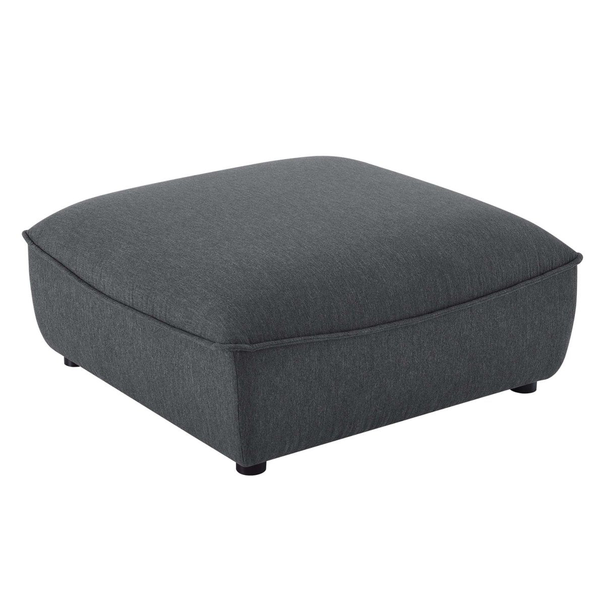 Modular Fabric Sectional Ottoman with Piping – 36 Inch - Ottomans available at Alpine Outlets in Denver
