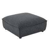 Modular Fabric Sectional Ottoman with Piping – 36 Inch - Ottomans available at Alpine Outlets in Denver