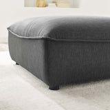 Modular Fabric Sectional Ottoman with Piping – 36 Inch - Ottomans available at Alpine Outlets in Denver