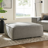 Modular Performance Fabric Ottoman with Piping – 41 Inch - Ottomans available at Alpine Outlets in Denver