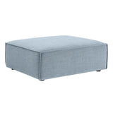 Modular Performance Fabric Ottoman with Piping – 41 Inch - Ottomans available at Alpine Outlets in Denver