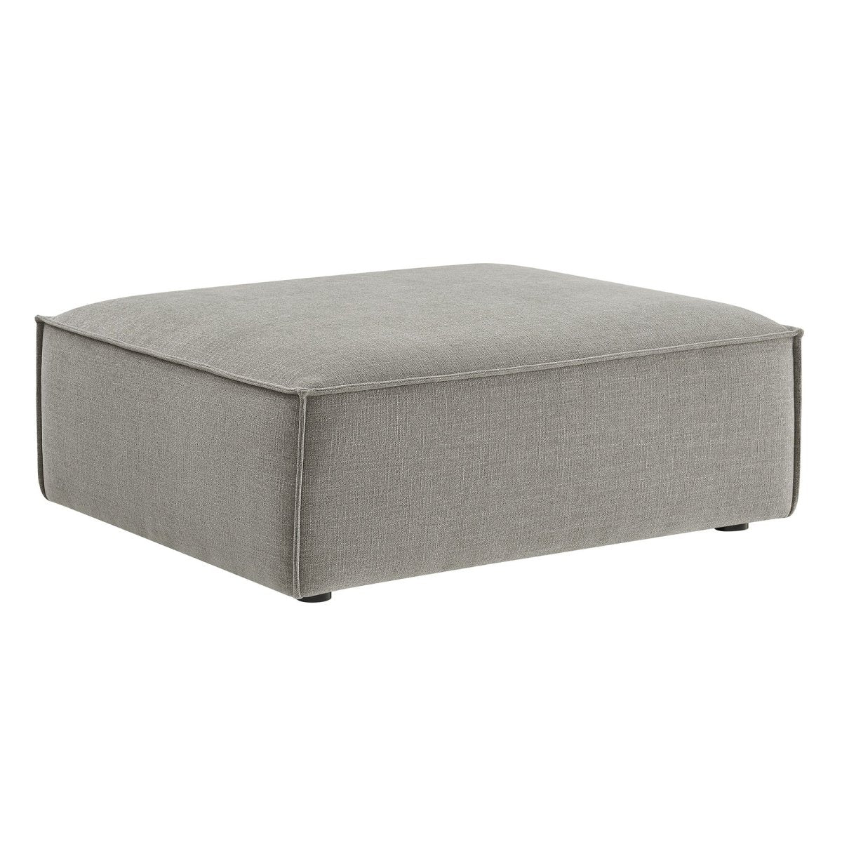 Modular Performance Fabric Ottoman with Piping – 41 Inch - Ottomans available at Alpine Outlets in Denver