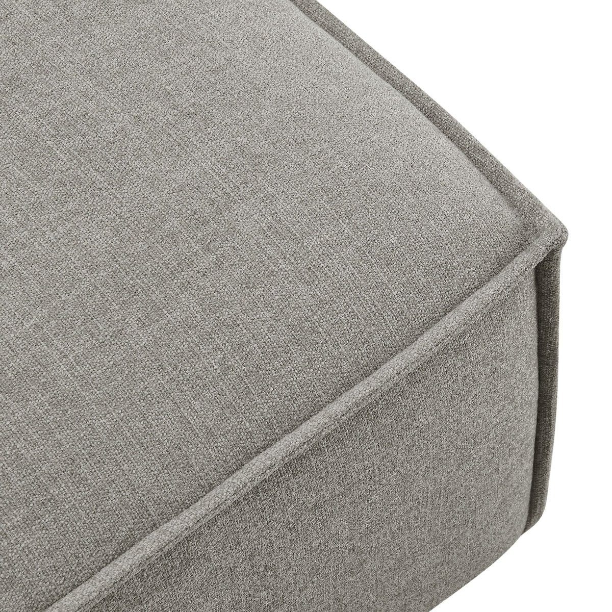 Modular Performance Fabric Ottoman with Piping – 41 Inch - Ottomans available at Alpine Outlets in Denver