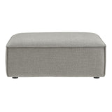 Modular Performance Fabric Ottoman with Piping – 41 Inch - Ottomans available at Alpine Outlets in Denver