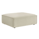 Modular Performance Fabric Ottoman with Piping – 41 Inch - Ottomans available at Alpine Outlets in Denver