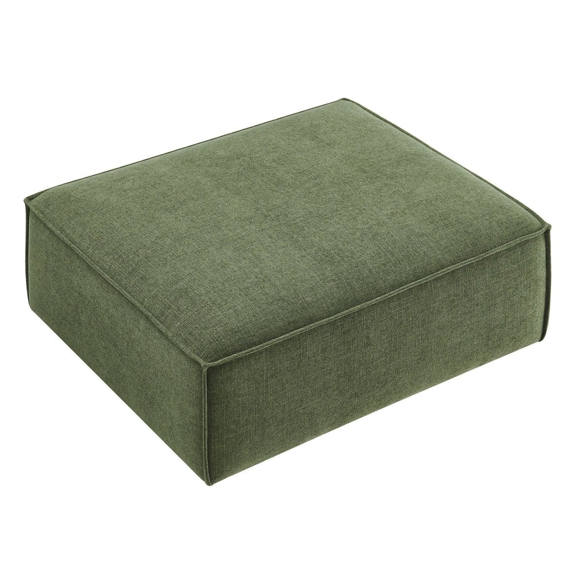 Modular Performance Fabric Ottoman with Piping – 41 Inch - Ottomans available at Alpine Outlets in Denver