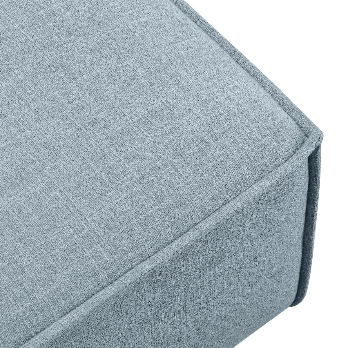 Modular Performance Fabric Ottoman with Piping – 41 Inch - Ottomans available at Alpine Outlets in Denver