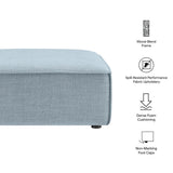 Modular Performance Fabric Ottoman with Piping – 41 Inch - Ottomans available at Alpine Outlets in Denver