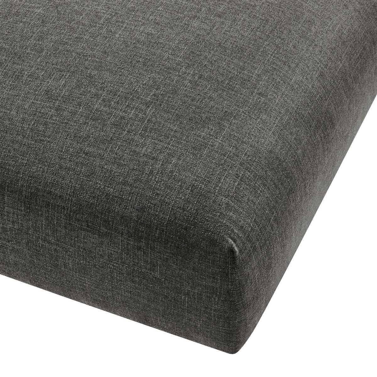 Modular Woven Fabric Upholstered Ottoman – Large Square 45 Inch - Ottomans available at Alpine Outlets in Denver